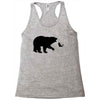 Bear Fishing Racerback Tank