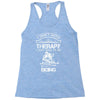 I Don't Need Therapy Just to Do Skiing Racerback Tank