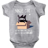 ninja cat Baby Onesie