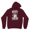 whiskey and camping! Unisex Hoodie