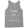 aquarius christmas ugly sweater Tank Top