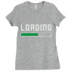 sarcasm loading funny joke Ladies Fitted T-Shirt