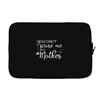 you can't scare me i'm a mother Laptop sleeve