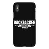 Backpacker Explore The World iPhoneX