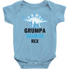 grumpa saurus rex Baby Bodysuit