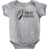 pray for the olsens Baby Bodysuit