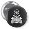 I Am Yorkshire Terrier Actually In A Very Commited Relationship Pin-back button