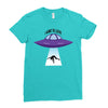 i want to leave Ladies Fitted T-Shirt