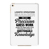 logistic operator manager we do precision guess work based on unreliab iPad Mini 4
