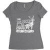 I Like Big Bucks And I Cannot Lie Women's Triblend Scoop T-shirt