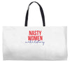 nasty women make history Weekender Totes