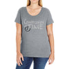 compression of time Ladies Curvy T-Shirt