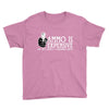 ammo is expensive Youth Tee