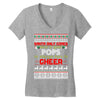 Santa Only Comes Once A Year Pop Is Always Here To Cheer Women's V-Neck T-Shirt