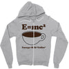 M=Mc2 Energy=Milk X Coffee Zipper Hoodie