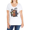 ded, dead, and deadly Ladies Curvy T-Shirt
