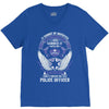 I Own It Forever The Title Police Officer V-Neck Tee