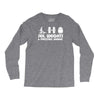sex weights and protein shakes Long Sleeve Shirts
