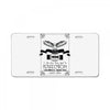 vintage 1990 a star was born aged perfection License Plate