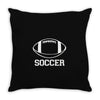 soccer Throw Pillow