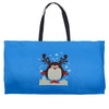 christmas t shirt santa reindeer penguin novelty xmas Weekender Totes
