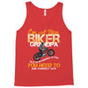 I'm A Nice Biker Grandpa So If I'm An Asshole To You You Need To Ask Y Tank Top