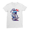 fithel six Ladies Fitted T-Shirt