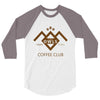 coffee club 3/4 Sleeve Shirt