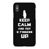 Keep Calm And Put 3 Fingers Up iPhoneX