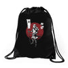 samurai empire Drawstring Bags