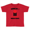 HOWZAT I BAT FOR THE WORLD SERIES Toddler T-shirt