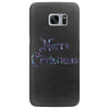 merry christmas colorful glitter Samsung Galaxy S7 Edge