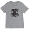 punk is dad V-Neck Tee