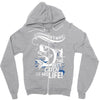 the best catch of his life! Zipper Hoodie
