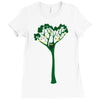 another sleepless day Ladies Fitted T-Shirt