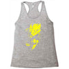 son goku dragonball z fun Racerback Tank