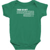 my drinking shirt funny Baby Bodysuit
