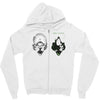 ice and fire Zipper Hoodie