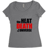 the heat death of the universe Women's Triblend Scoop T-shirt