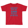 alphabet abc elemno Toddler T-shirt