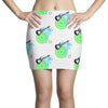 guitar retro music Mini Skirts