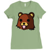 bear meme Ladies Fitted T-Shirt
