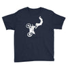 motocross motor bike motorrad cross biker freestyle mx sx baja Youth Tee