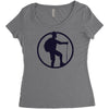 mountain go go Women's Triblend Scoop T-shirt