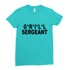 grill sergeant Ladies Fitted T-Shirt