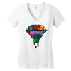 Diamond Women's V-Neck T-Shirt
