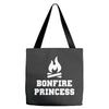 Bonfire Princess Tote Bags