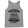 Super Cool Stepmom Of A Freaking Awesome Granddaughter Tank Top