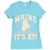 maine Ladies Fitted T-Shirt
