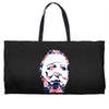 michael myers floral mask Weekender Totes